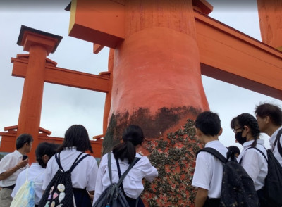 鳥居前2