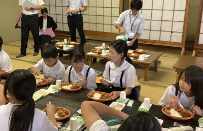 ミロクの里昼食２