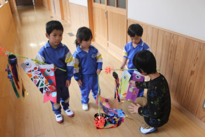 小学生に見てもらう